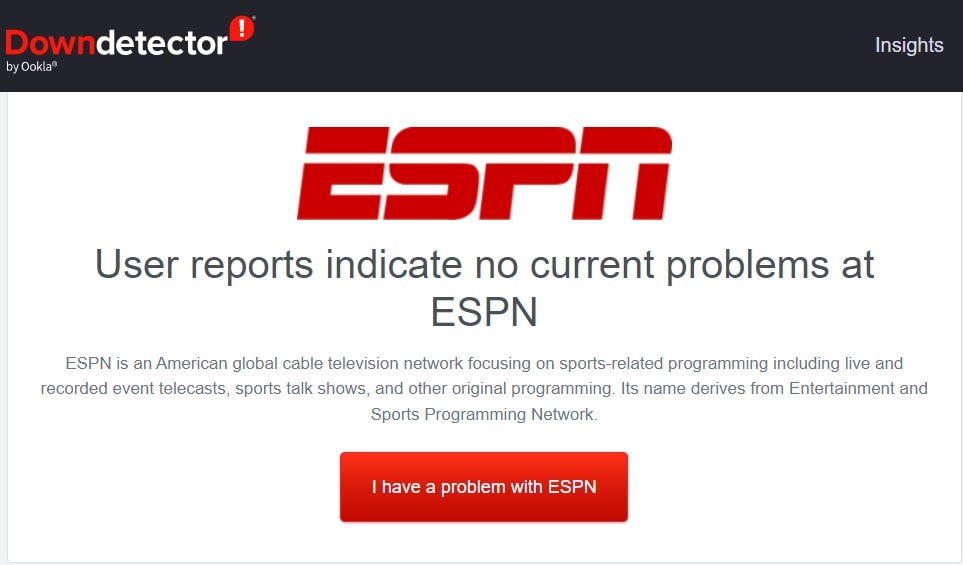 server ESPN