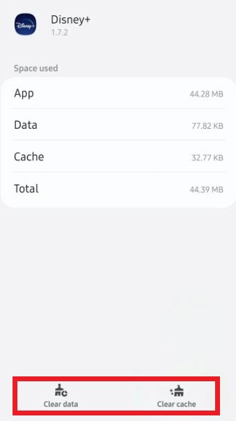 clear out data and cache