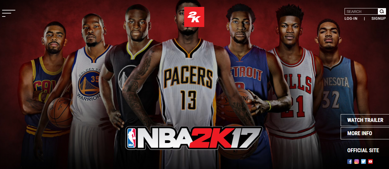 NBA2K17 support
