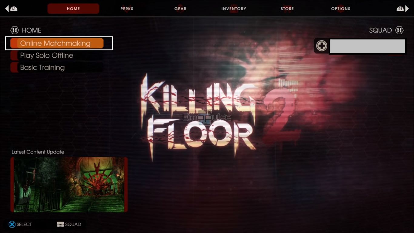 Killing Floor 2 PS4 matchmaking not working