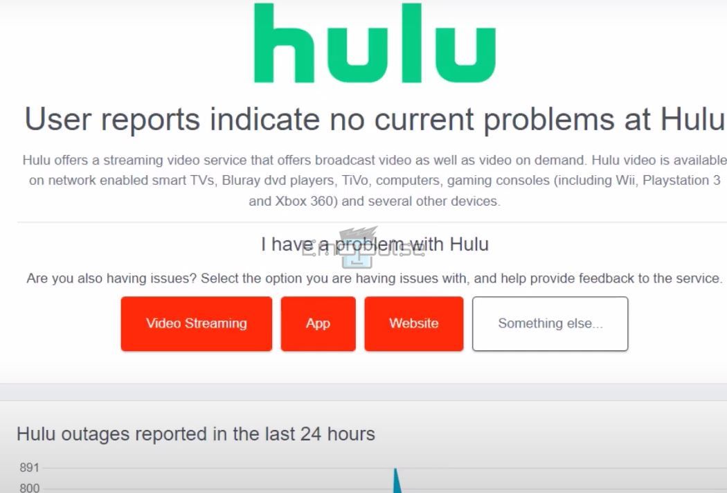 Hulu error p-dev320