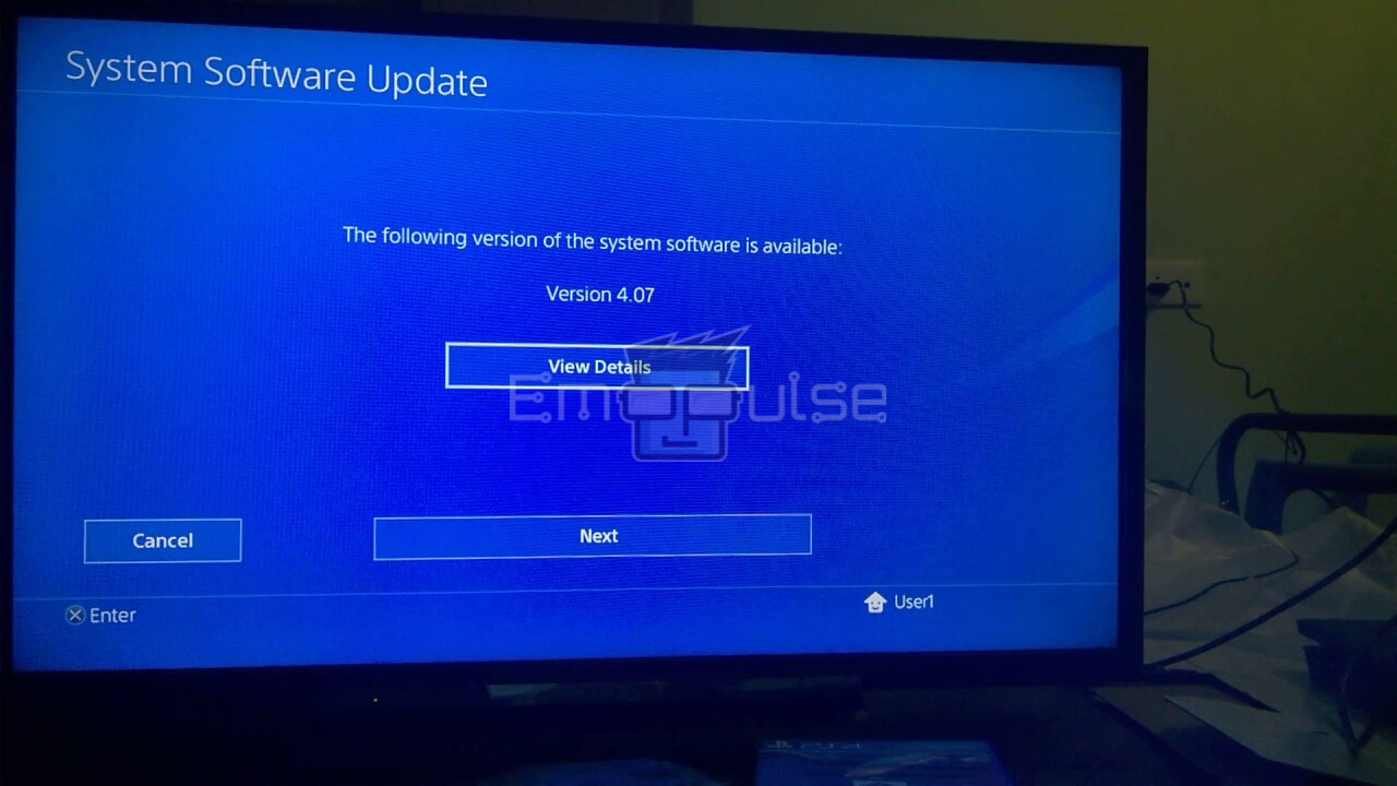 System Software Update PS4