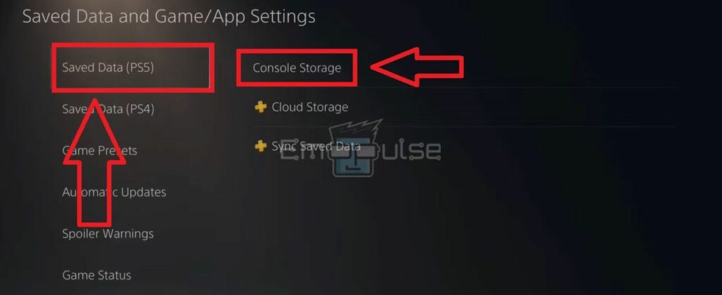 Console Storage