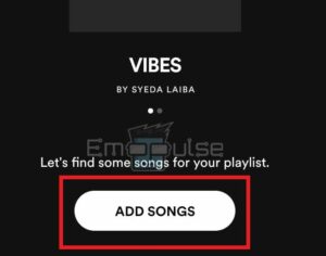 Add Songs