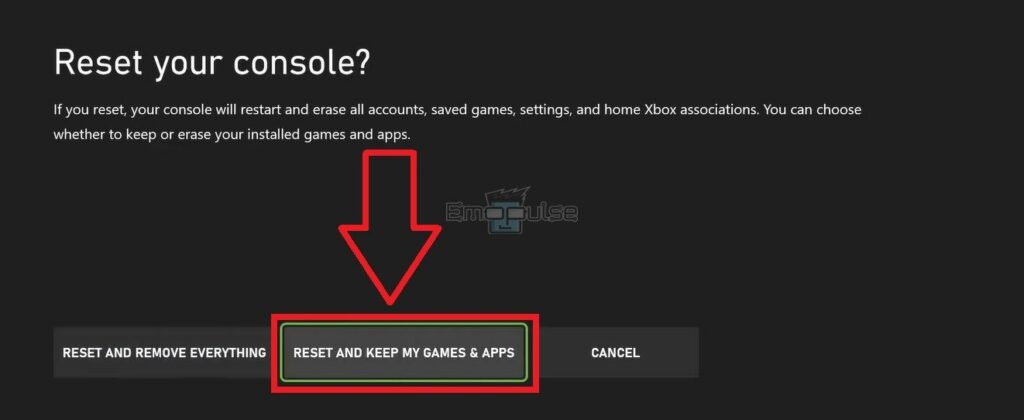 how to clear cache on Xbox One