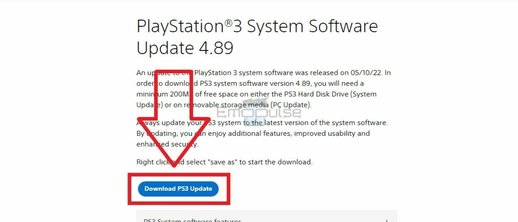 PS3 Update