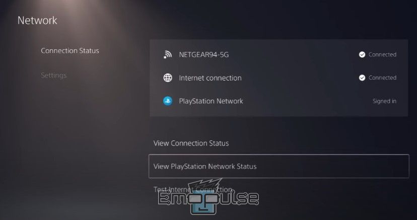 View Playstation Network Status
