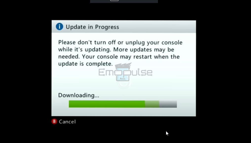 how to update xbox