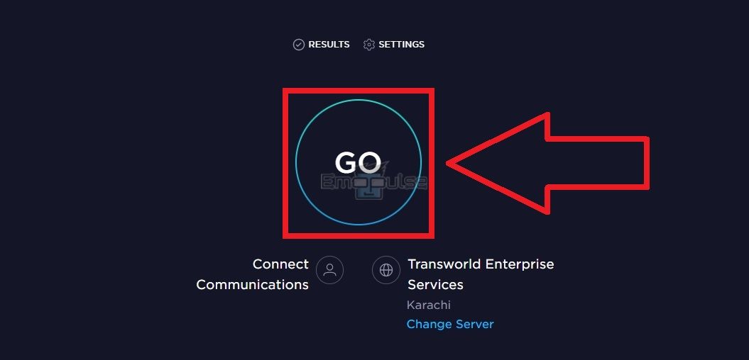 how to take an internet speed test