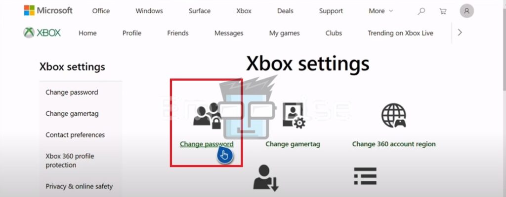 How-to-change-your-Xbox-Account's-Password
