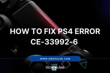 PS4 Error CE-33992-6