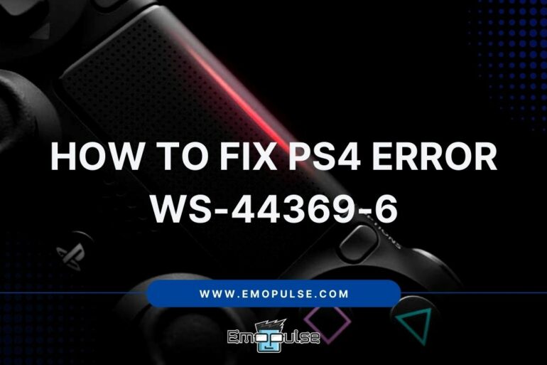 PS4 Error WS-44369-6