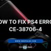 PS4 Error