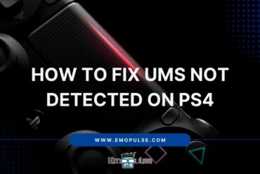 UMS Not Detected On PS4