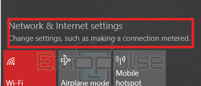 Network and internet option (Image credits: Emopulse)