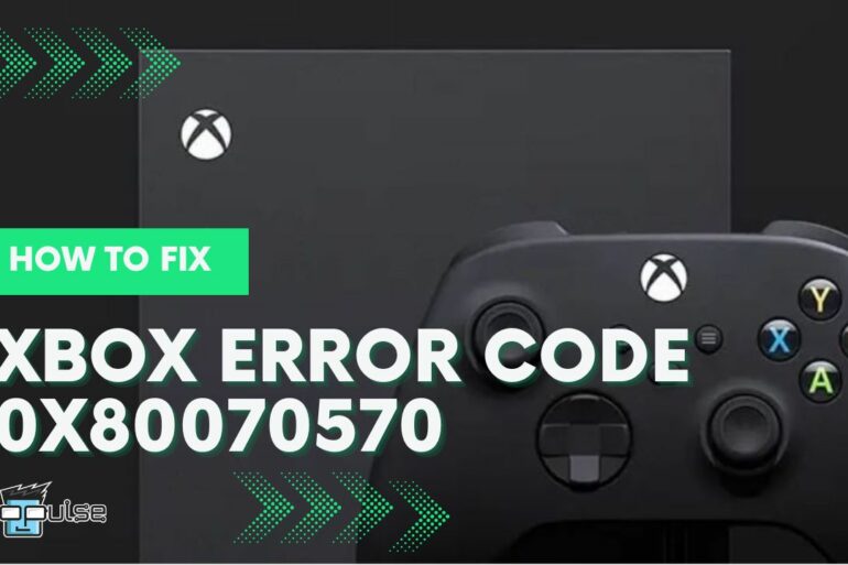 Xbox Error Code 0x80070570