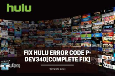 Hulu Error Code P-DEV340 Cover
