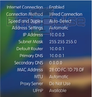 IP address option in PS3 (Image credits: Emopulse )