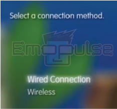 Wired connection option in PS3 (Image credits: Emopulse)