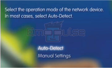 Auto detect option in PS3 (Image credits: Emopulse)