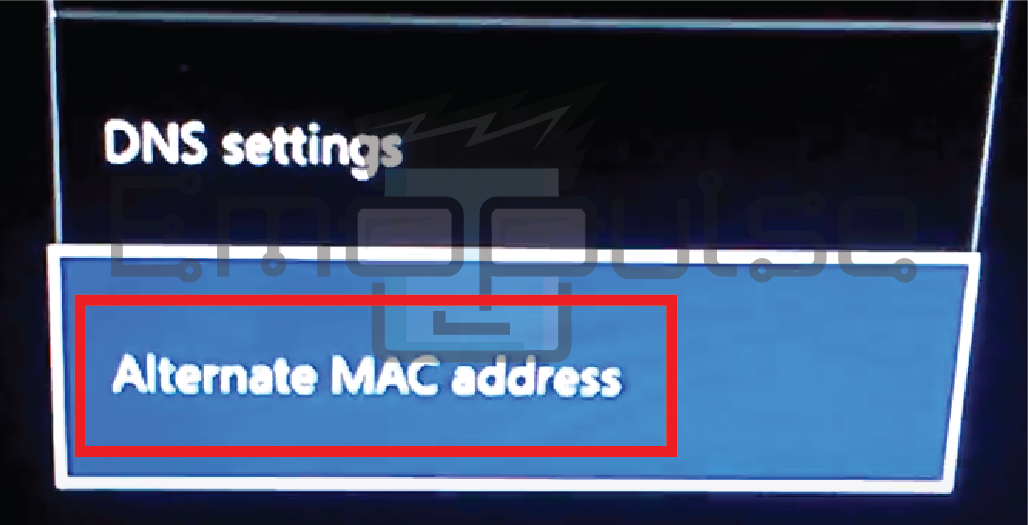 Alternate MAC address option in Xbox (Image credits: Emopulse)