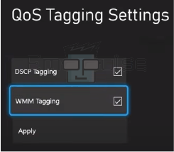 QoS Tagging option in Xbox (Image credits: Emopulse)