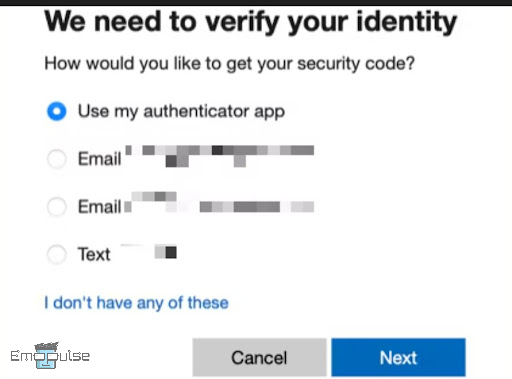 Verify your Identity Image 