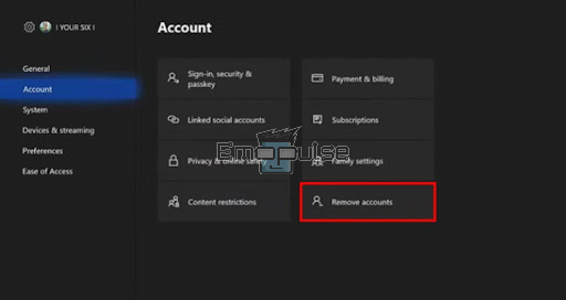 Image of Remove Accounts