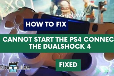 image of cannot start the ps4 connect the dualshock 4