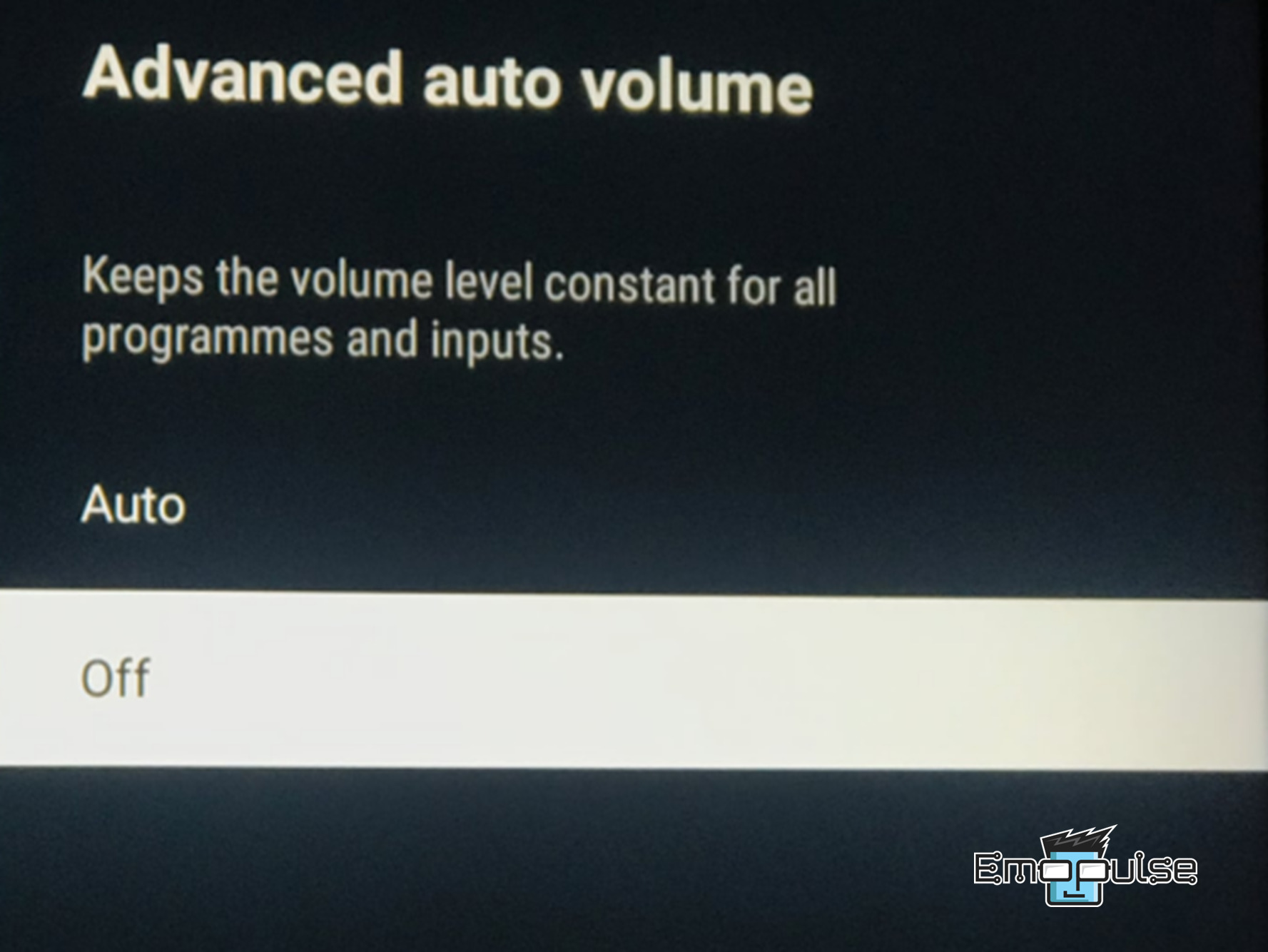 Resolved Hulu Commercials So Loud issue by using Auto volume feature in Sony TV