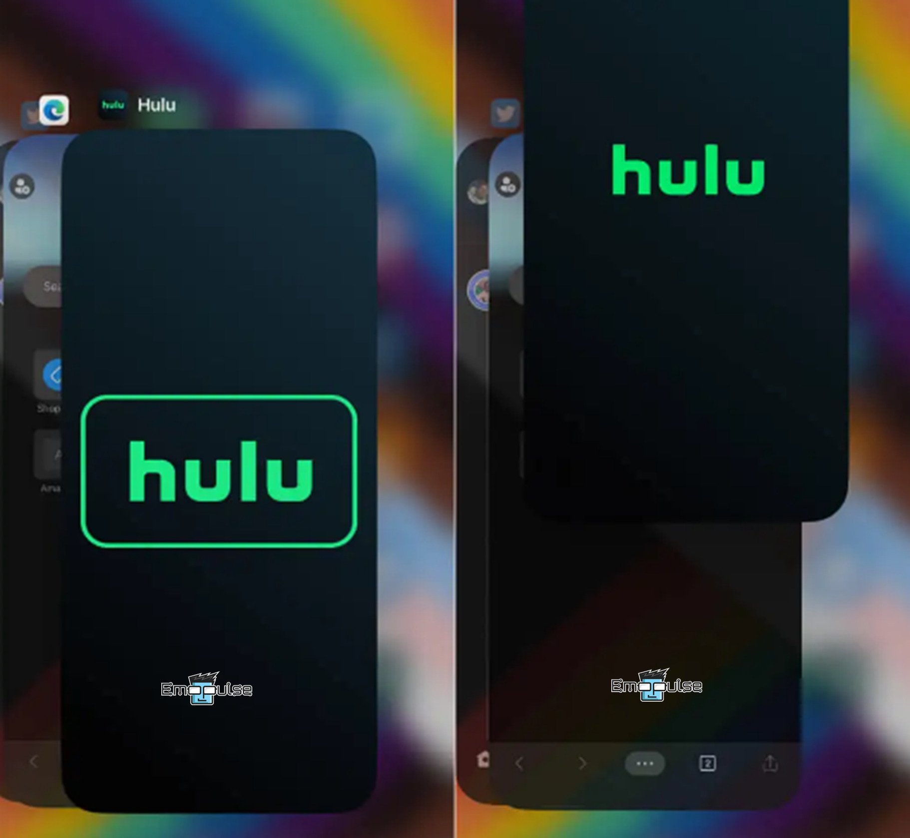 Force stop Hulu on iPhone or iPad