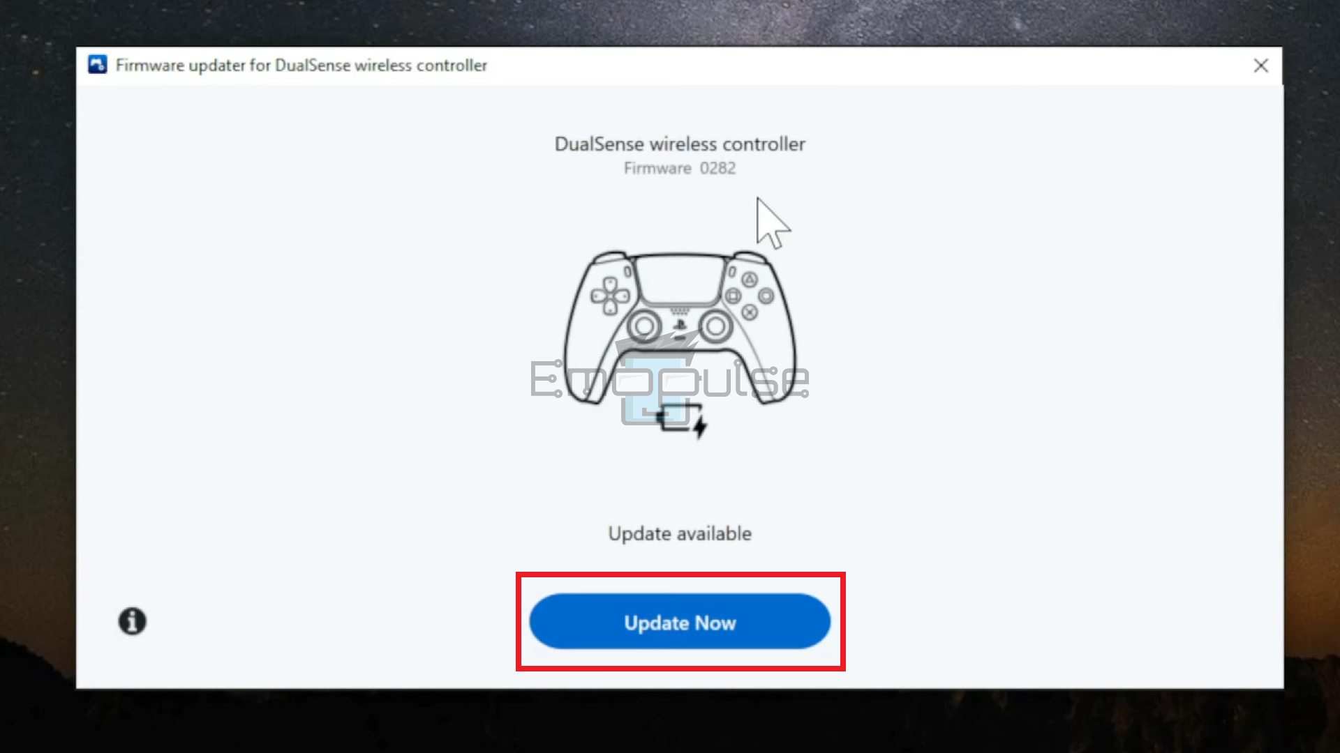 update now ps5 controller