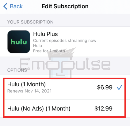 Re-Subscribe Hulu – Image Credit (Emopulse)