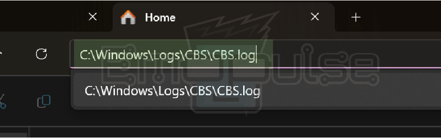 C:\Windows\Logs\CBS\CBS.log file in a text editor – Image Credit (Emopulse)